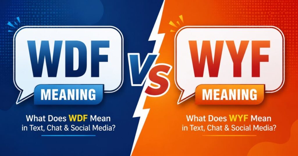 WDF Meaning vs WYF Meaning