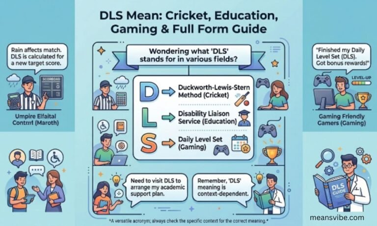 DLS Mean: Cricket, Education, Gaming & Full Form Guide