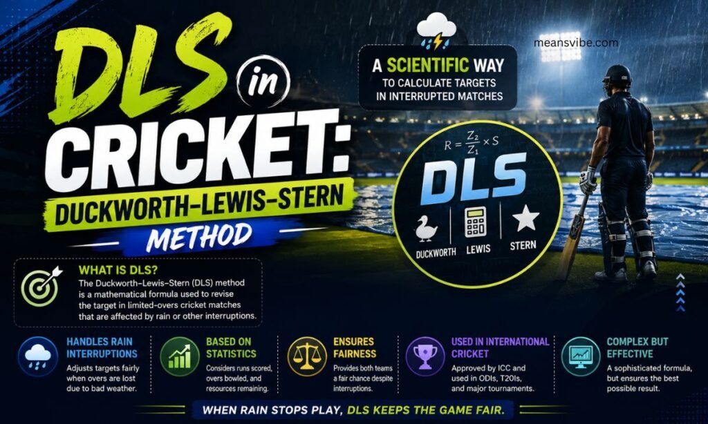 DLS in Cricket: Duckworth–Lewis–Stern Method