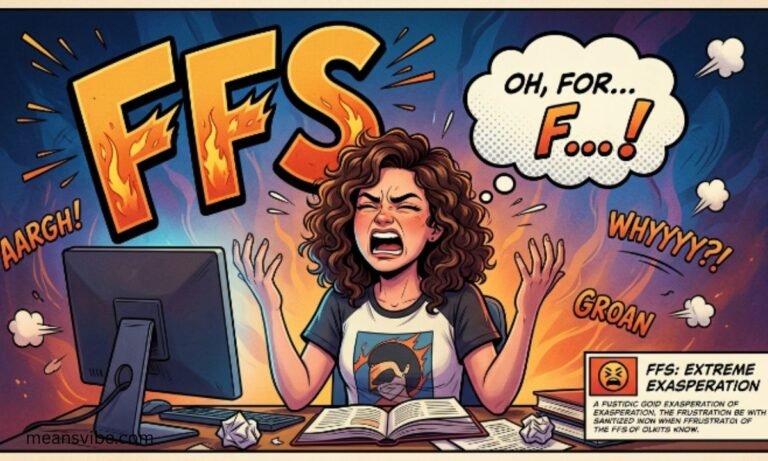 FFS Mean in Slang Unlock the Clear & Helpful Meaning