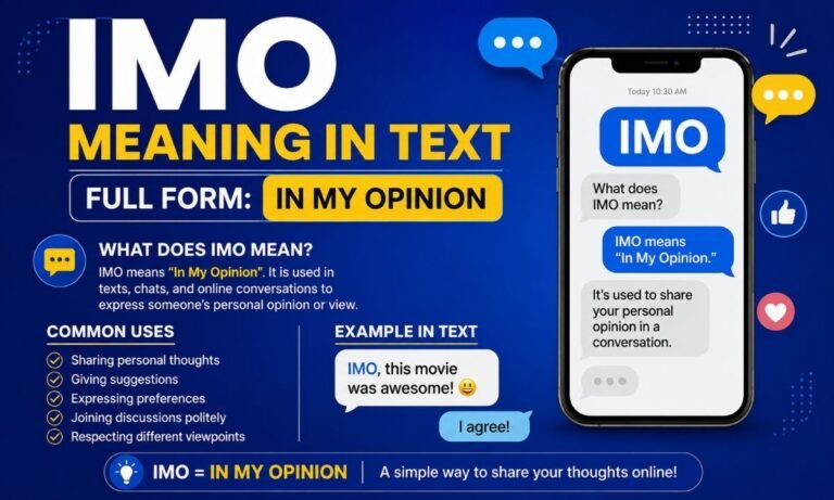 IMO Meaning in Text Full Form, Uses, Examples & More (2026) (1)