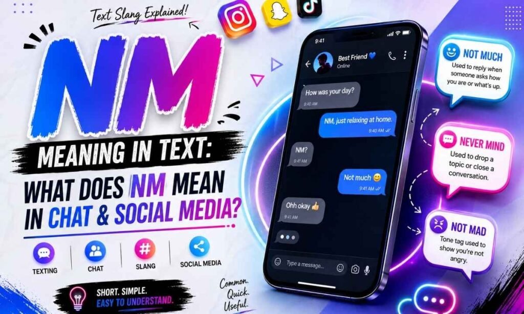 NM Meaning in Text: What Does NM Mean in Chat & Social Media?