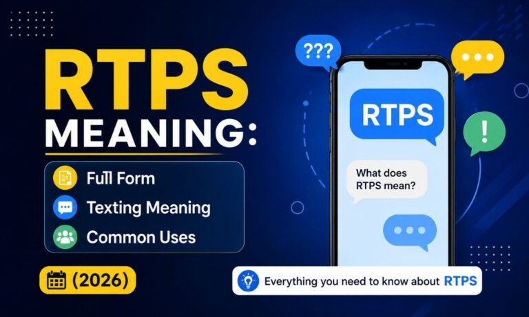 RTPS Meaning: What Does RTPS Mean in Text & Chat? (2026)
