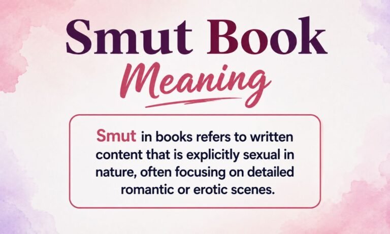 Smut Book Meaning: What Does "Smut" Mean in Books & Reading?