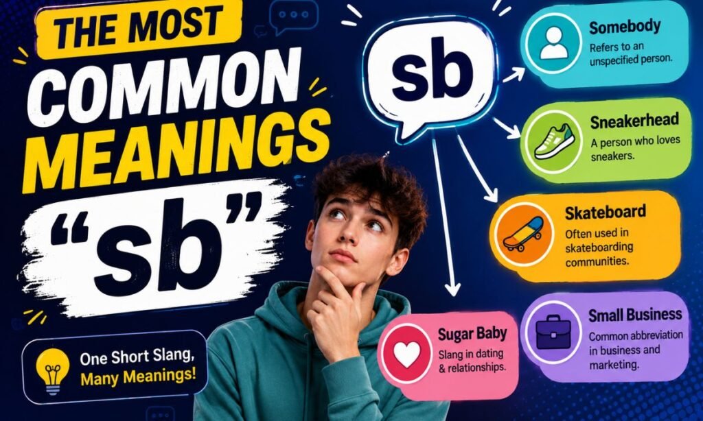 The Most Common Meanings of "sb"