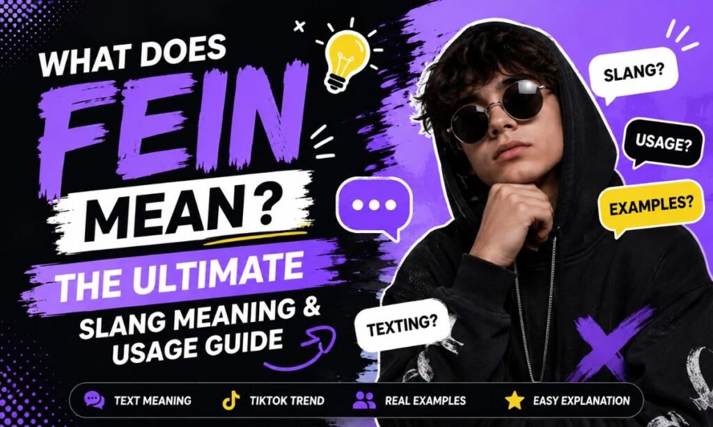 What Does FEIN Mean The Ultimate Slang Meaning & Usage Guide