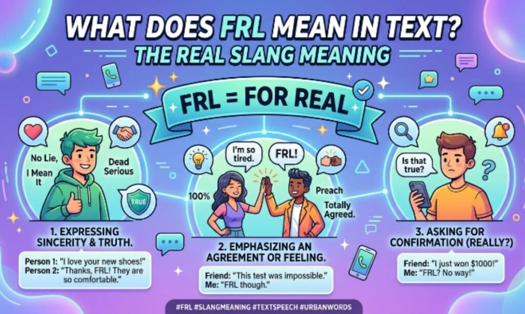 What Does FRL Meaning in Text The Real Slang Meaning