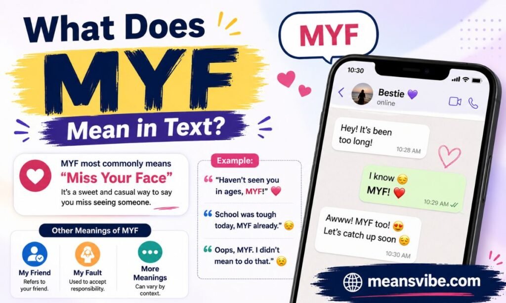 What Does MYF Mean in Text?