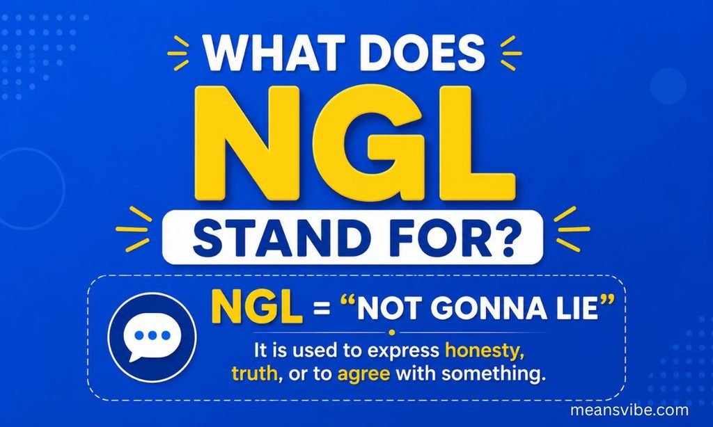 What does NGL stand for?