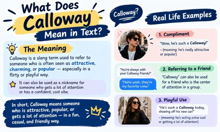 Calloway Meaning Slang What Does Calloway Mean in Text