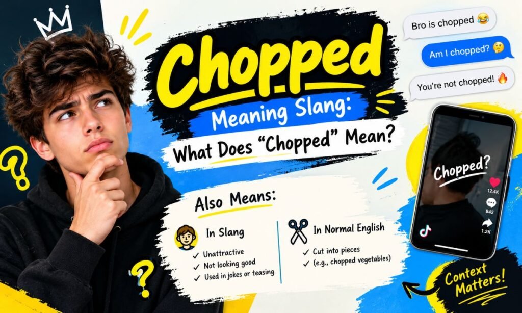 Chopped Meaning Slang What Does “Chopped” Mean