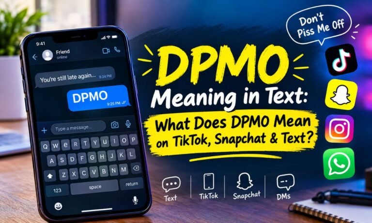 DPMO Meaning in Text What Does DPMO Mean on TikTok, Snapchat & Text