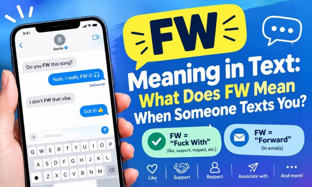 FW Meaning in Text What Does FW Mean When Someone Texts You