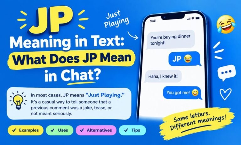 JP Meaning in Text What Does JP Mean in Chat