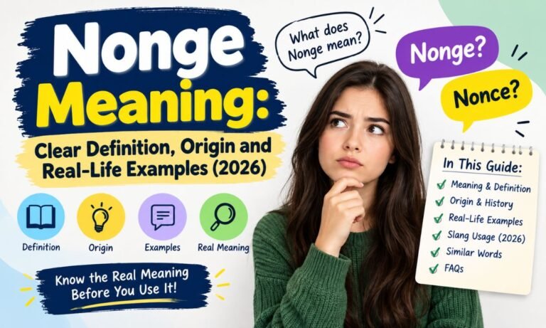 Nonge Meaning Clear Definition, Origin and Real-Life Examples (2026)