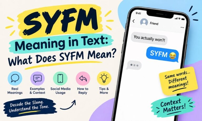 SYFM Meaning in Text What Does SYFM Mean
