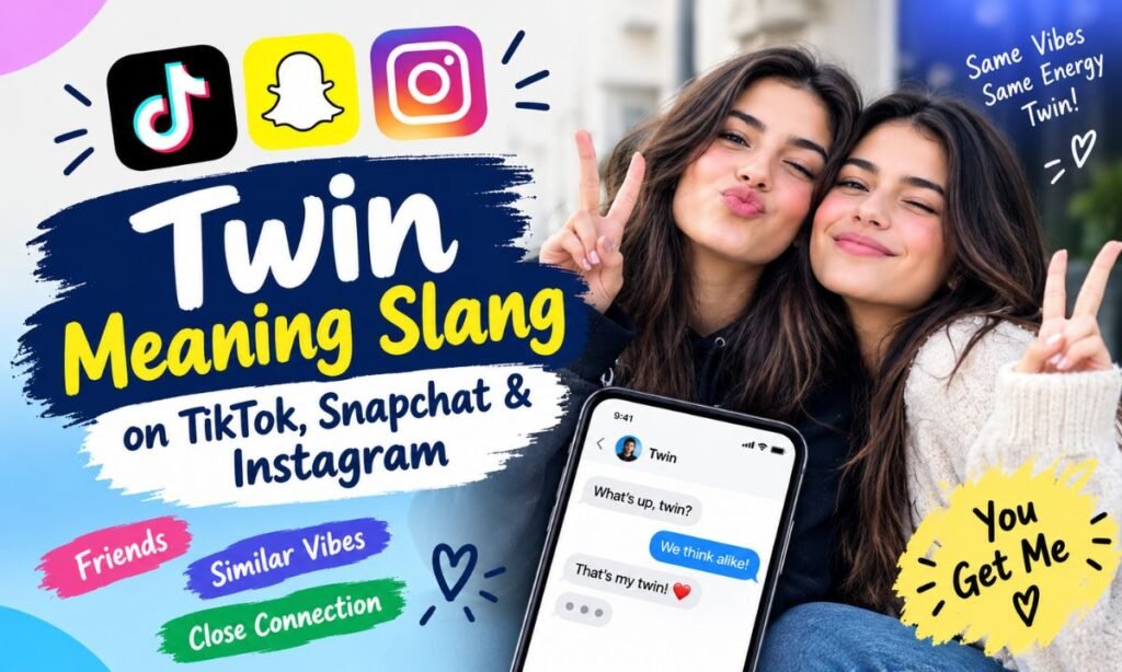 Twin Meaning Slang on TikTok, Snapchat & Instagram