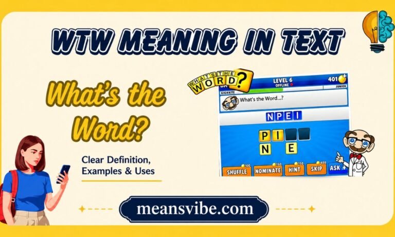 WTW Meaning in Text Clear Definition, Examples & Uses