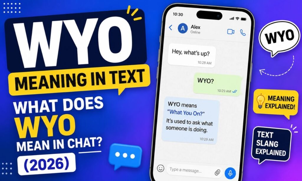 WYO Meaning in Text What Does WYO Mean in Chat (2026)