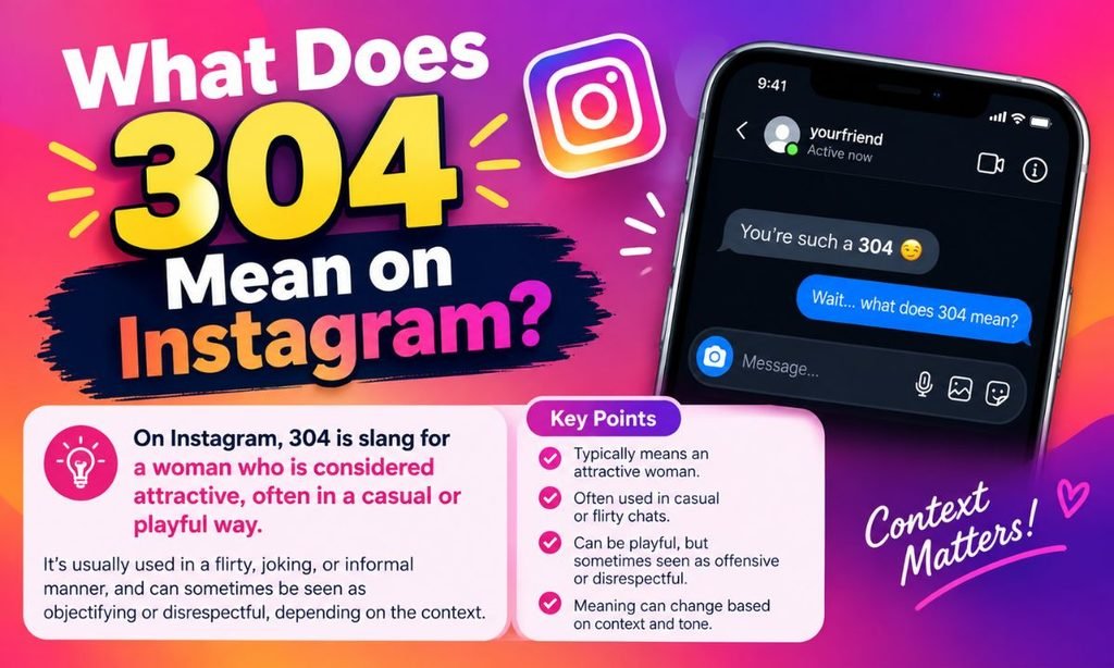 What Does 304 Mean on Instagram?