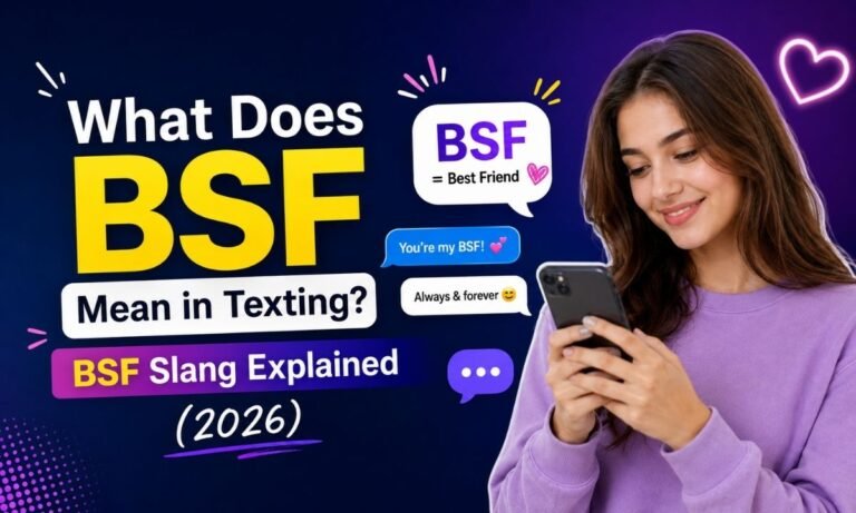 What Does BSF Mean in Texting BSF Slang Explained (2026)