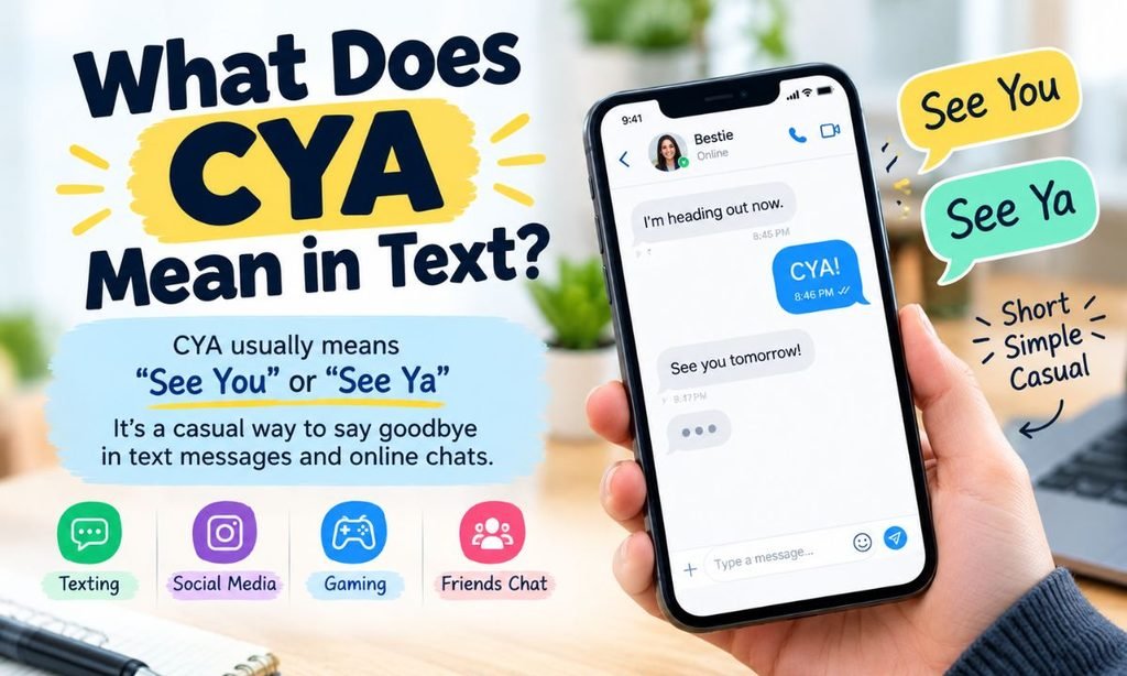 What Does CYA Mean in Text?