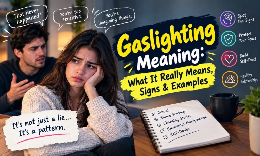 Gaslighting Meaning What It Really Means, Signs & Examples