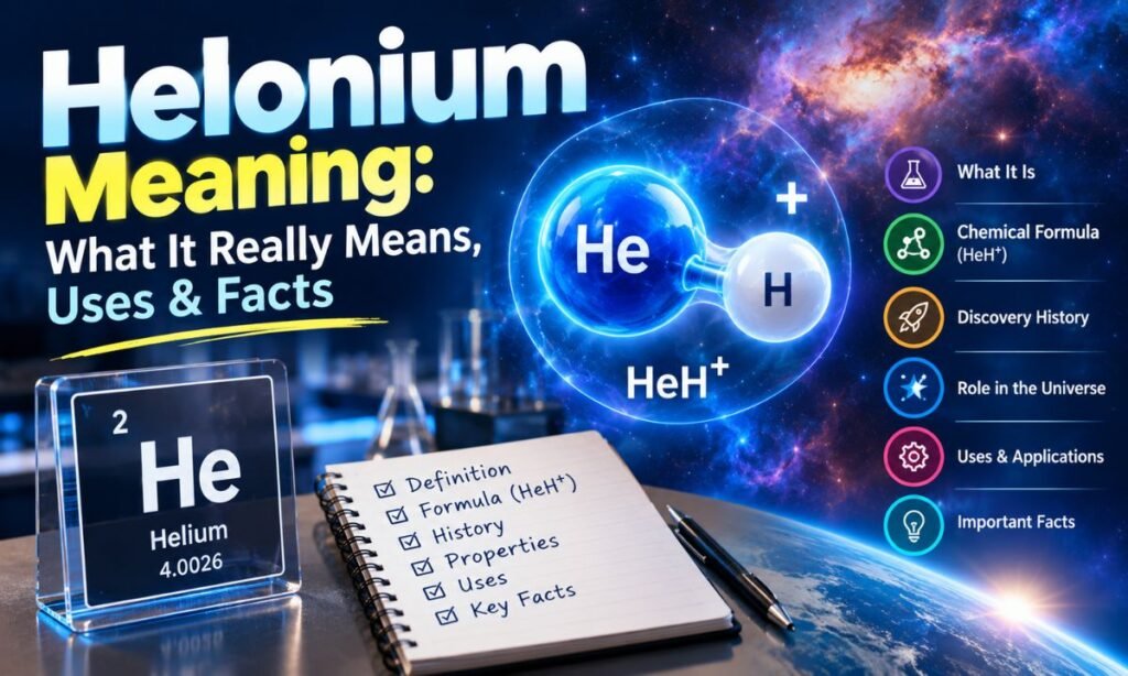 Helonium Meaning What It Really Means, Uses & Facts