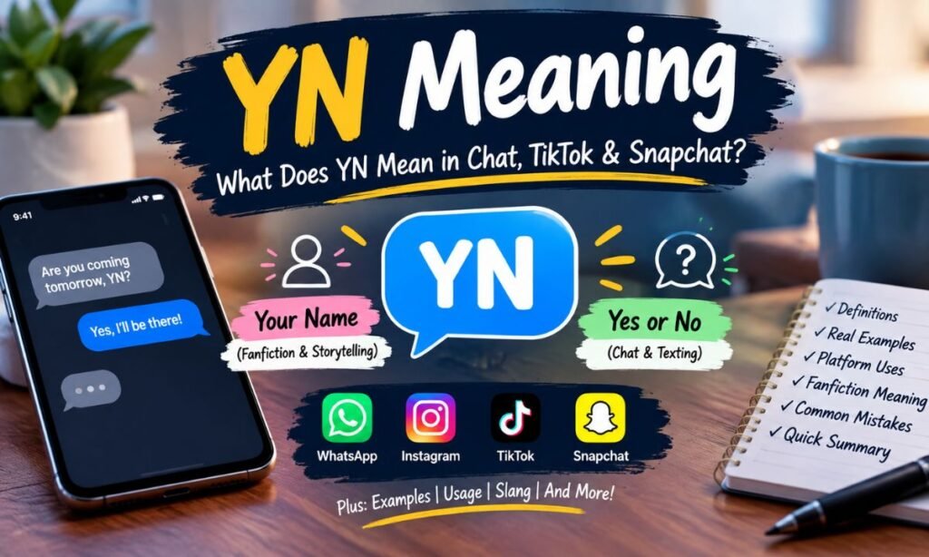 YN Meaning in Text What Does YN Mean in Chat, TikTok & Snapchat